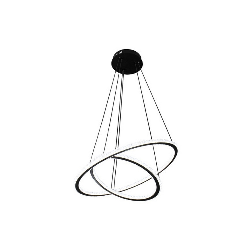 Lampadario LED dimmerabile a sospensione con cavo LED/150W/230V 3000-6500K + telecomando