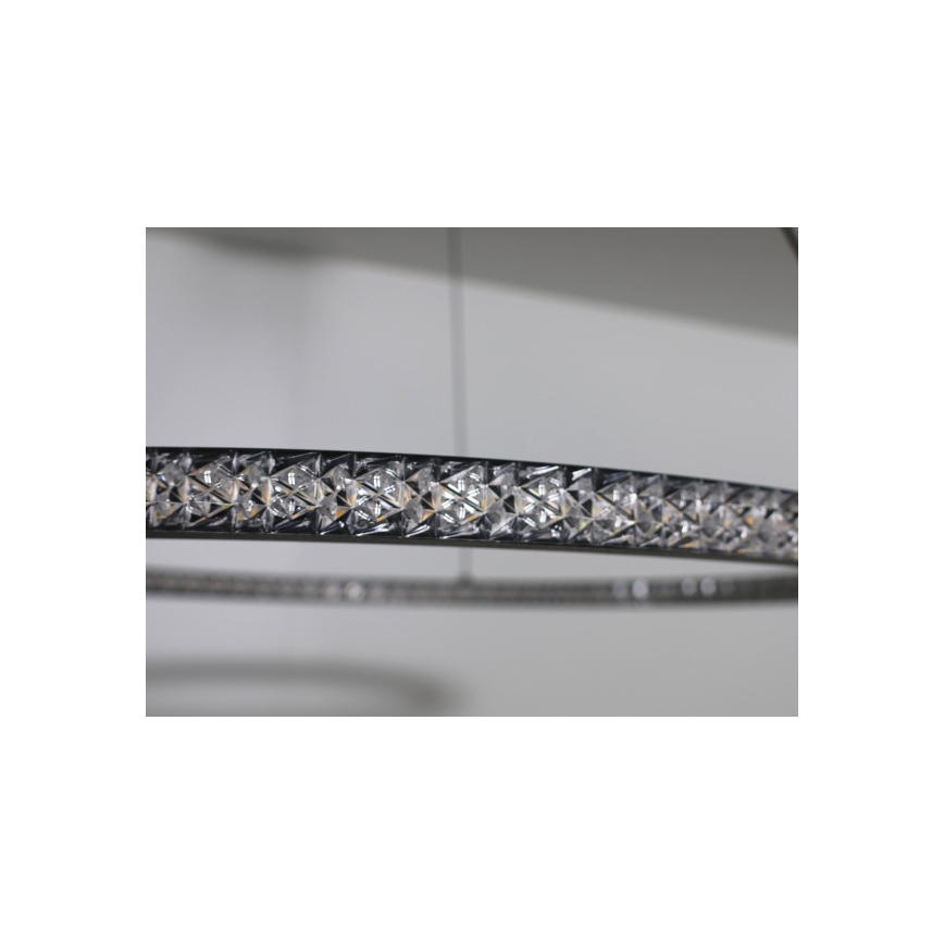 Lampadario LED dimmerabile a sospensione con cavo LED/150W/230V 3000-6500K + telecomando