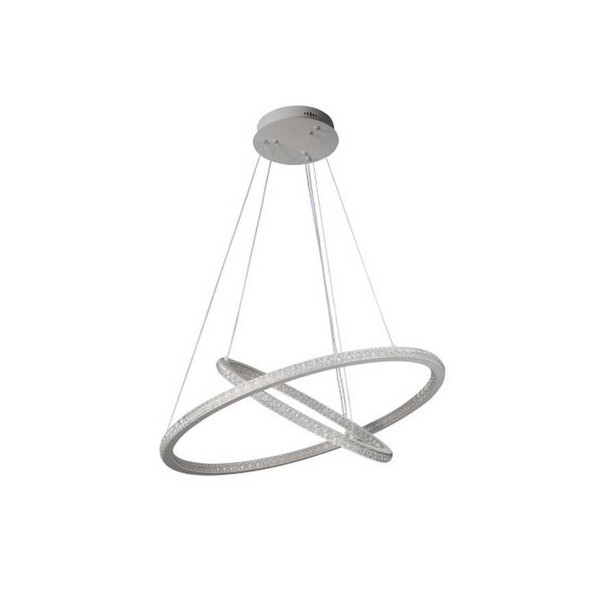 Lampadario LED dimmerabile a sospensione con cavo LED/150W/230V 3000-6500K + telecomando