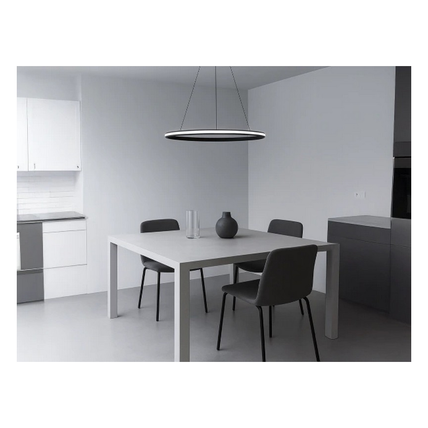 Lampadario LED dimmerabile su cavo LED/55W/230V 3000-6500K Ø 60 cm + telecomando
