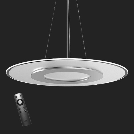 Lampadario LED dimmerabile a sospensione con filo SHAPY con telecomando 1xLED/39W/230V
