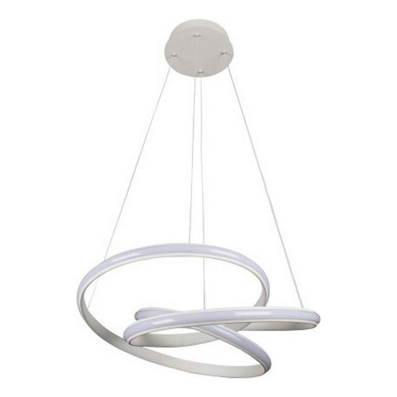 Lampadario LED dimmerabile a sospensione su cavo, 85 W, 230 V, 3000-6500 K, Ø 49 cm + telecomando