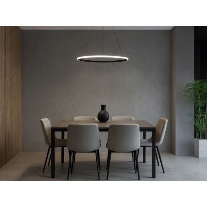 Lampadario LED dimmerabile su cavo LED/32W/230V 3000-6500K Ø 60 cm + telecomando