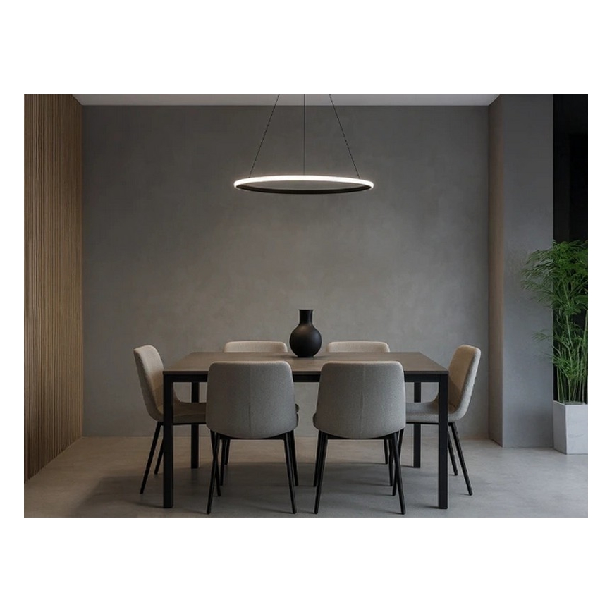 Lampadario LED dimmerabile su cavo LED/32W/230V 3000-6500K Ø 60 cm + telecomando