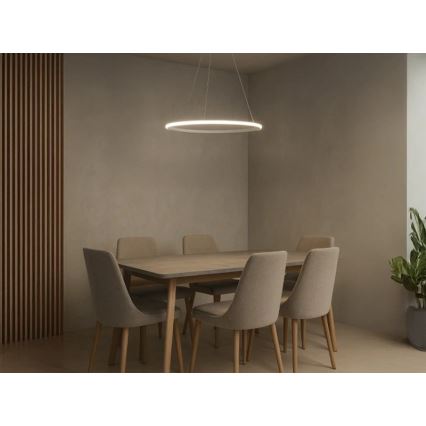 Lampadario LED dimmerabile a cavo LED/32W/230V 3000-6500K diam. 60 cm + telecomando
