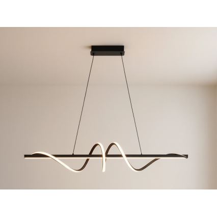 Lampadario LED dimmerabile a sospensione su cavo LED/50W/230V 3000-6500K 100 cm + telecomando