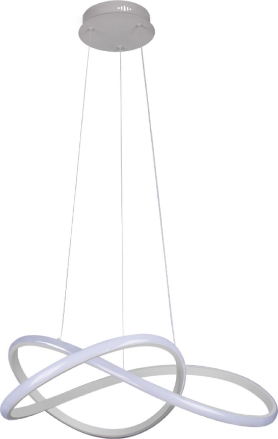Lampadario LED dimmerabile a sospensione su cavo LED/85W/230V 3000-6500K Ø 60 cm + telecomando