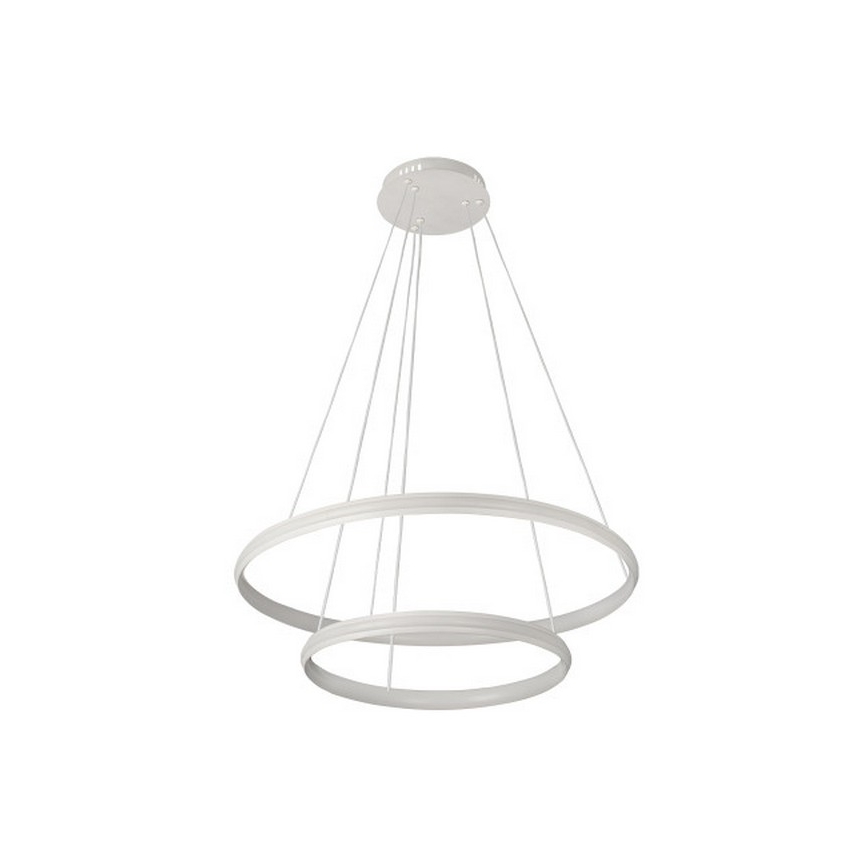 Lampadario LED dimmerabile a sospensione con cavo LED/90W/230V 3000-6500K Ø 60 cm + telecomando