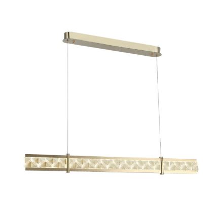 Lampadario a cristalli LED dimmerabile sospeso a cavo ENRIQUE LED/20W//230V 3000-6000K + telecomando