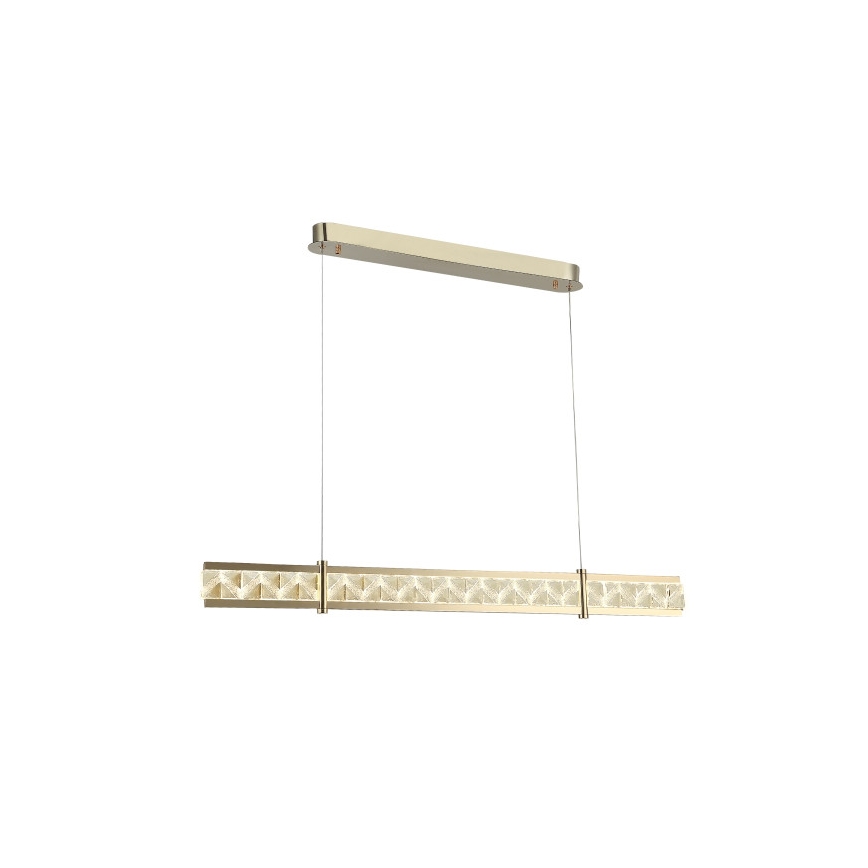 Lampadario a cristalli LED dimmerabile sospeso a cavo ENRIQUE LED/20W//230V 3000-6000K + telecomando