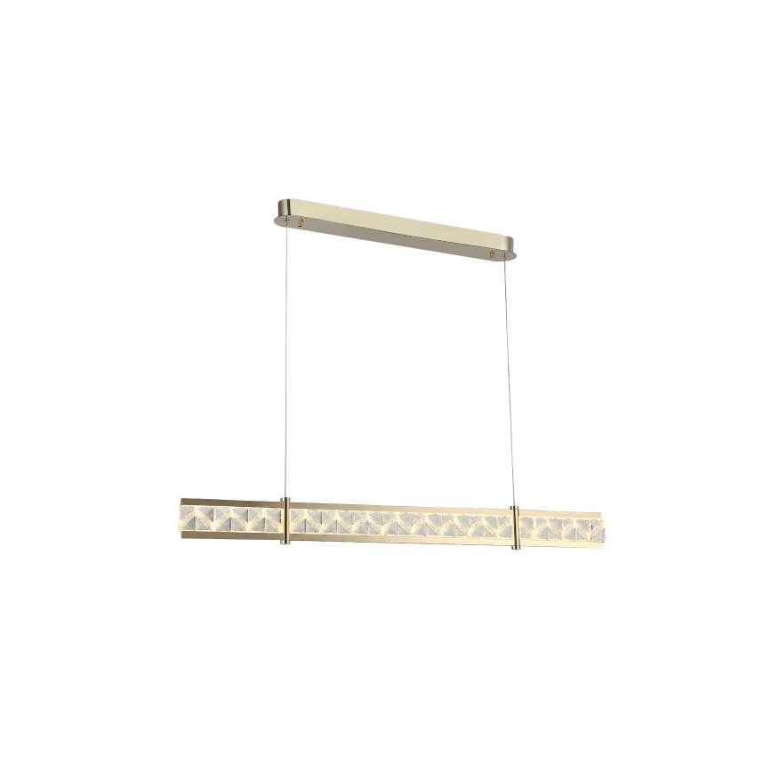 Lampadario a cristalli LED dimmerabile sospeso a cavo ENRIQUE LED/20W//230V 3000-6000K + telecomando
