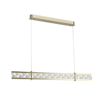 Lampadario a cristalli LED dimmerabile sospeso a cavo ENRIQUE LED/20W//230V 3000-6000K + telecomando