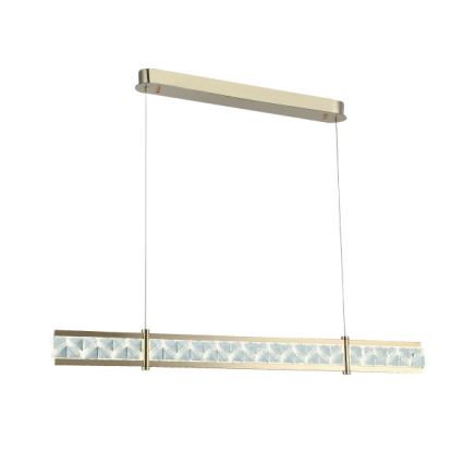 Lampadario a cristalli LED dimmerabile sospeso a cavo ENRIQUE LED/20W//230V 3000-6000K + telecomando