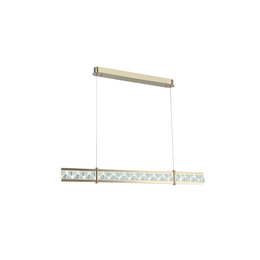 Lampadario a cristalli LED dimmerabile sospeso a cavo ENRIQUE LED/20W//230V 3000-6000K + telecomando