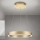 lampadario LED dimmerabile su cavo KOLK LED/40W/230V 2700/3000/4000K diam. 40 cm oro