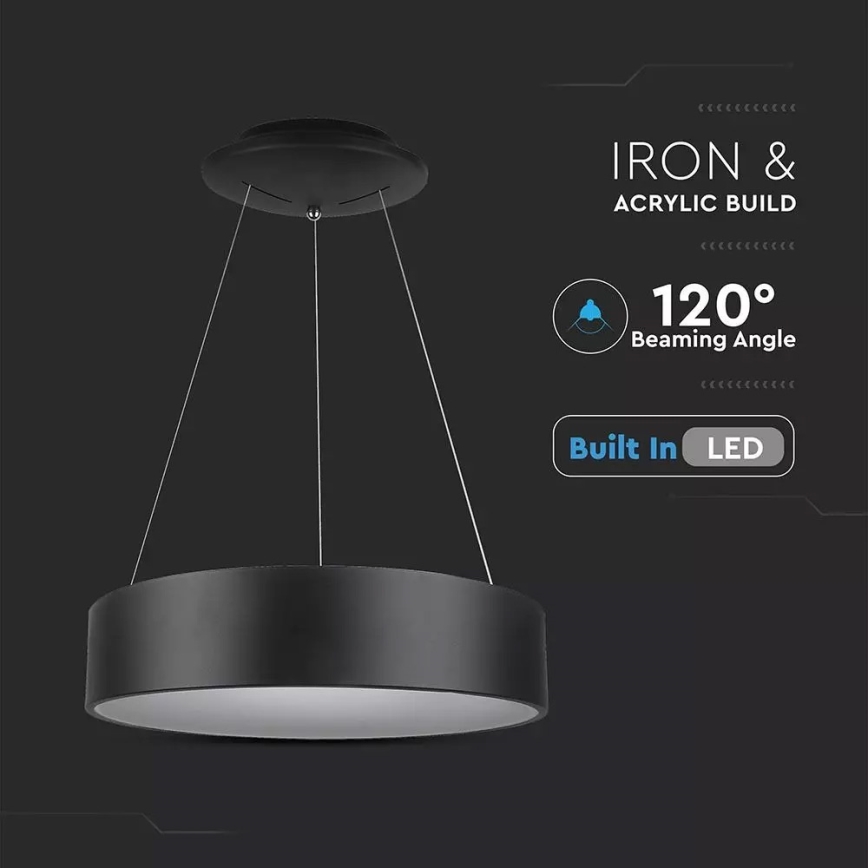 Lampadario LED dimmerabile su cavo LED/30W/230V