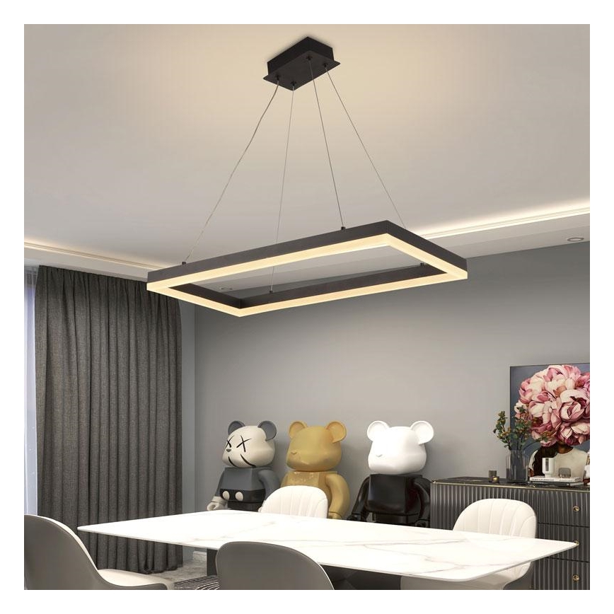 Lampadario LED Dimmerabile su cavo LED/40W/230V 3000-6500K + telecomando