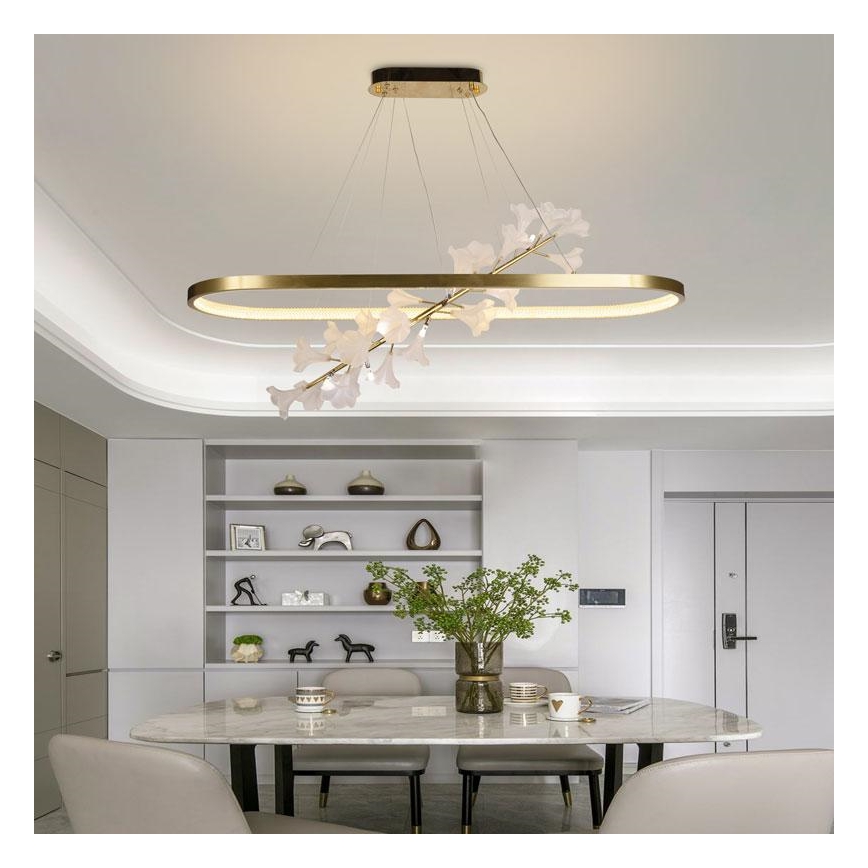 Lampadario dimmerabile a LED su cavo LED/65W/230V 3000-6500K + telecomando