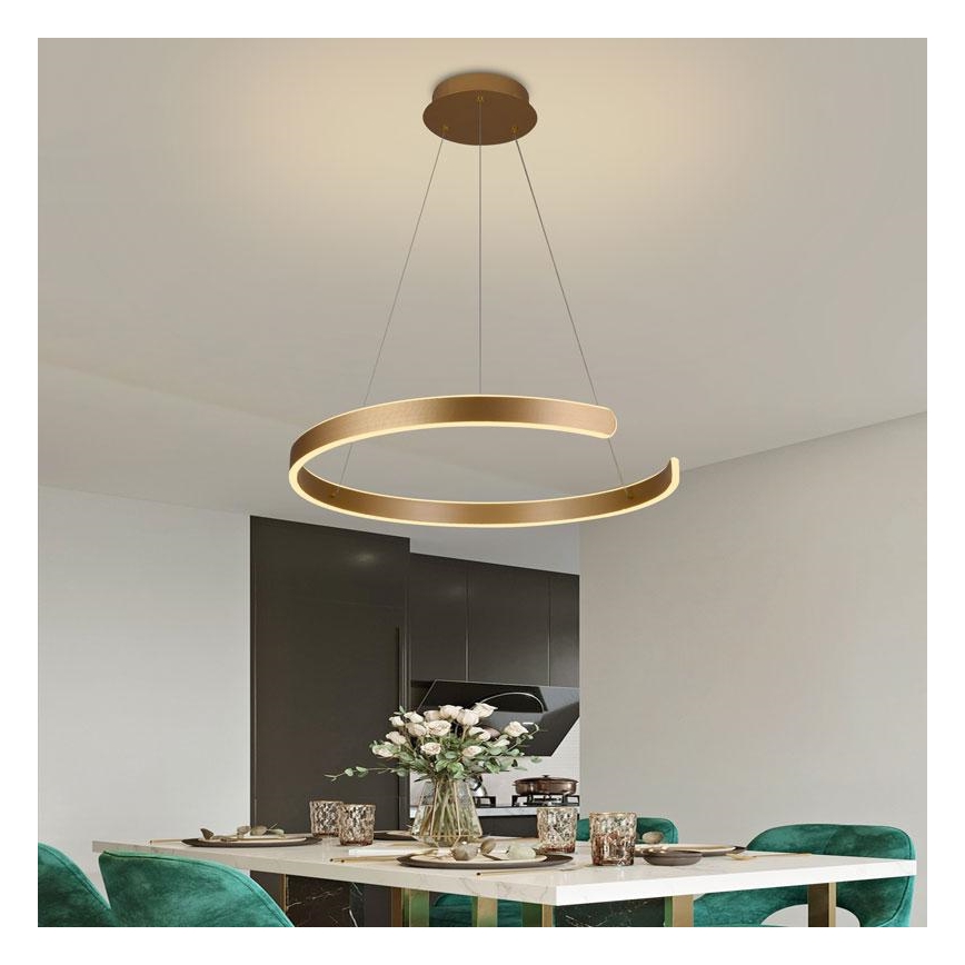 Lampadario LED Dimmerabile su cavo LED/70W/230V 3000-6500K + telecomando