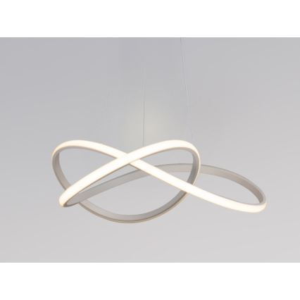 Lampadario LED dimmerabile a sospensione su cavo LED/85W/230V 3000-6500K Ø 60 cm + telecomando