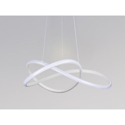 Lampadario LED dimmerabile a sospensione su cavo LED/85W/230V 3000-6500K Ø 60 cm + telecomando