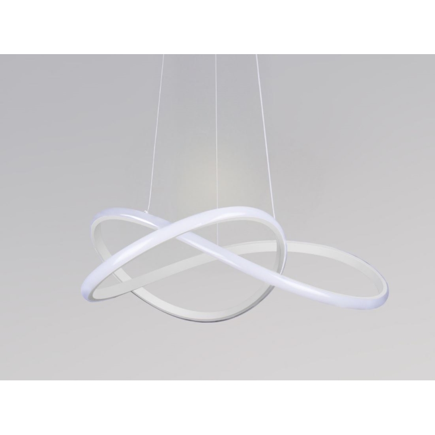 Lampadario LED dimmerabile a sospensione su cavo LED/85W/230V 3000-6500K Ø 60 cm + telecomando