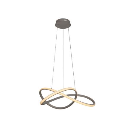 Lampadario LED dimmerabile a sospensione su cavo LED/85W/230V 3000-6500K Ø 60 cm + telecomando