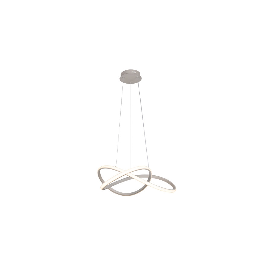 Lampadario LED dimmerabile a sospensione su cavo LED/85W/230V 3000-6500K Ø 60 cm + telecomando