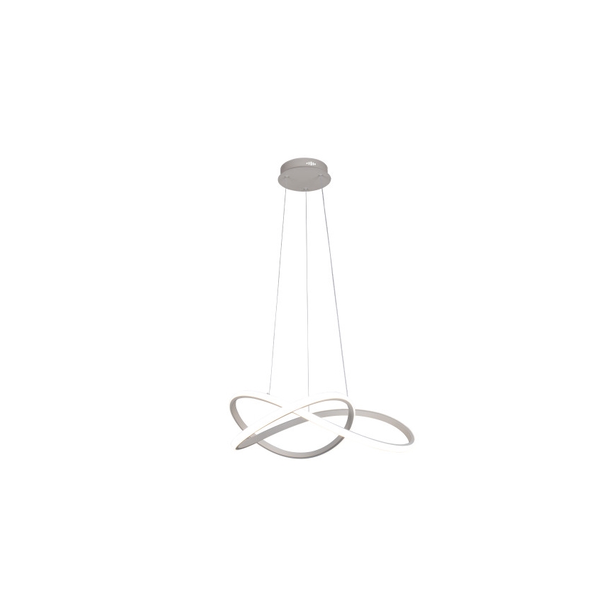 Lampadario LED dimmerabile a sospensione su cavo LED/85W/230V 3000-6500K Ø 60 cm + telecomando