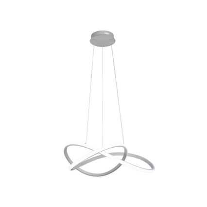 Lampadario LED dimmerabile a sospensione su cavo LED/85W/230V 3000-6500K Ø 60 cm + telecomando