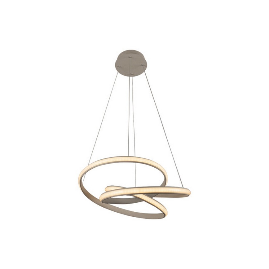 Lampadario LED dimmerabile a sospensione su cavo, 85 W, 230 V, 3000-6500 K, Ø 49 cm + telecomando