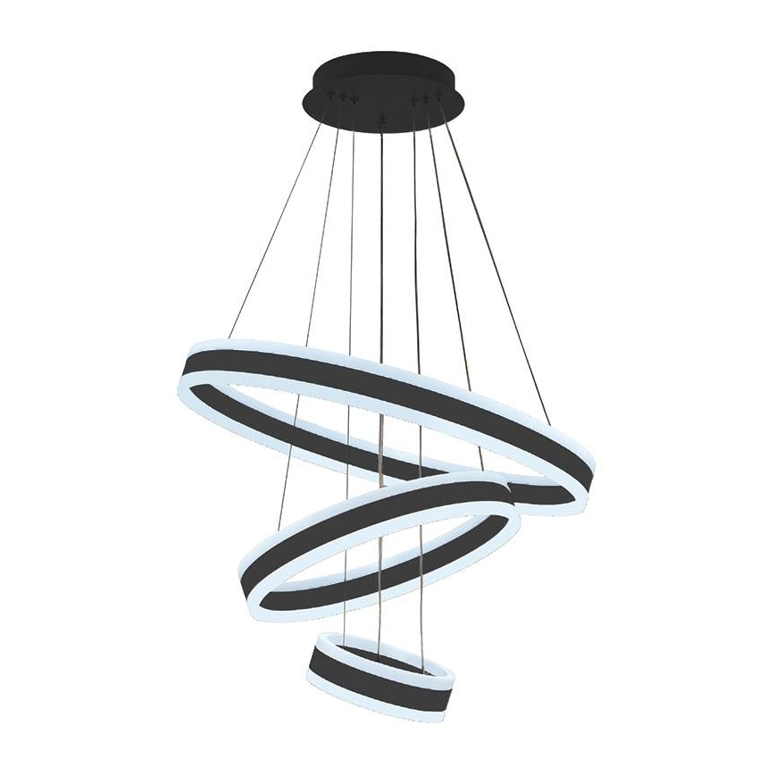 Lampadario LED Dimmerabile su filo  LED/165W/230V 3000-6500K + telecomando