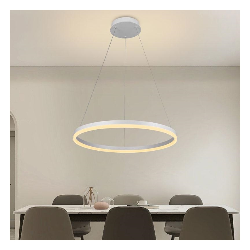 Lampadario LED Dimmerabile su filo LED/42W/230V 3000-6500K + telecomando