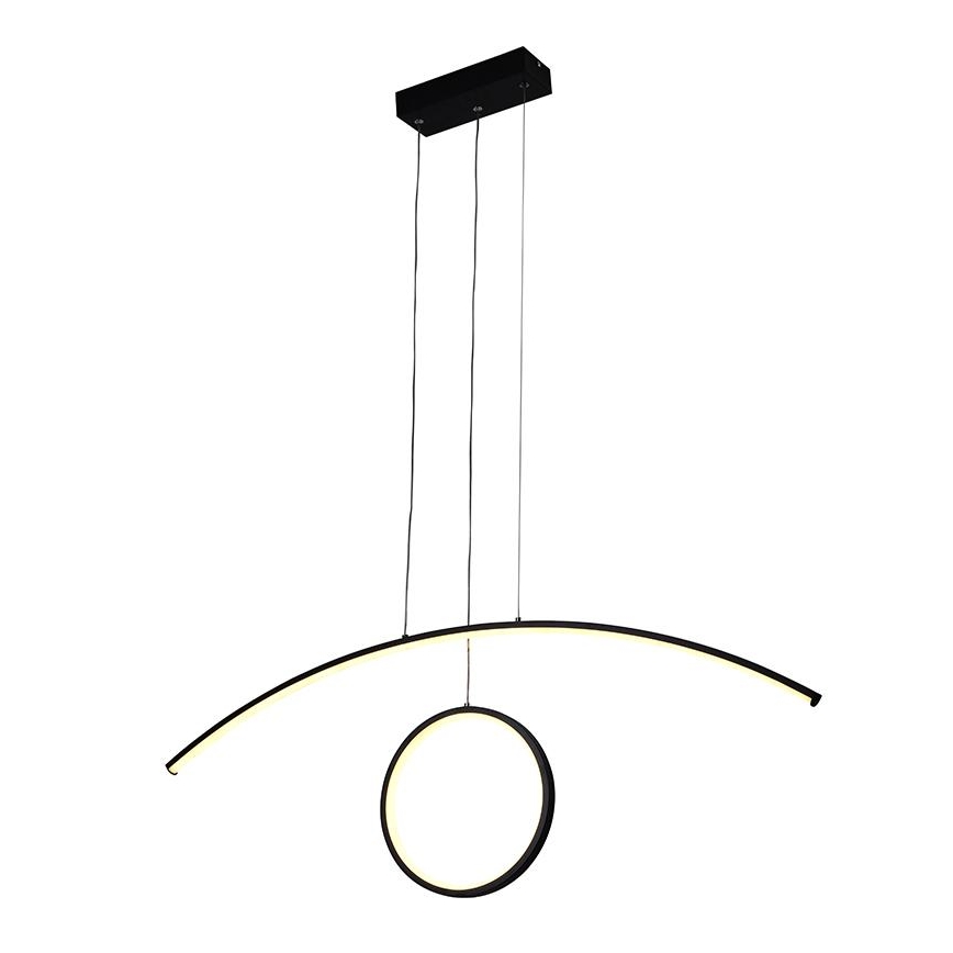 Lampadario LED Dimmerabile su filo LED/55W/230V 3000-6500K + telecomando