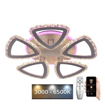 Lampadario LED RGB dimmerabile da soffitto LED/70W/230V 3000-6500K con telecomando