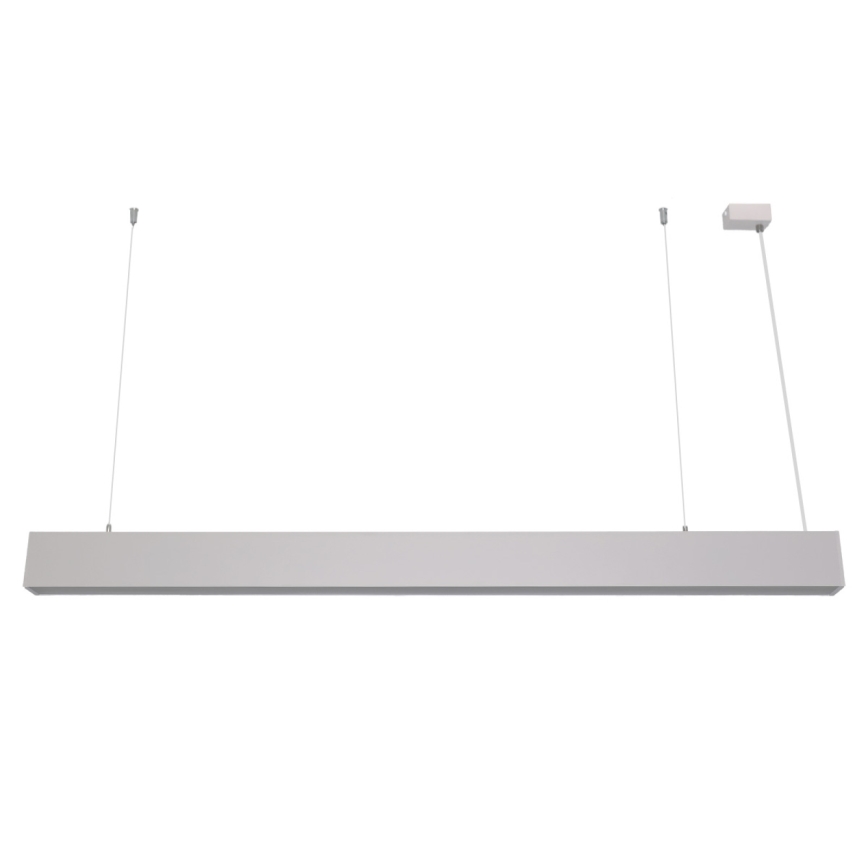 Lampadario LED sospeso a cavo, 55W, 230V, 3000/4000/6500K, 120 cm, bianco