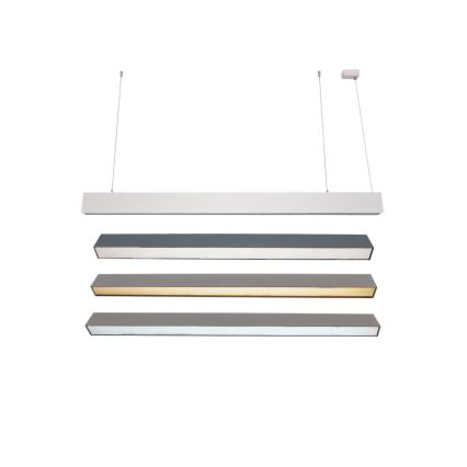 Lampadario LED sospeso a cavo, 55W, 230V, 3000/4000/6500K, 120 cm, bianco