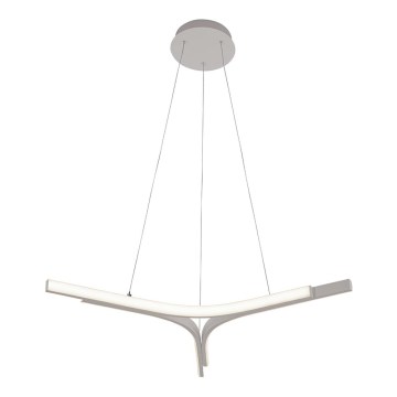 Lampadario LED sospeso con cavo ALTA LED/30W/230V, argento