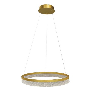 Lampadario LED sospeso con cavo GALA LED/25W/230V Ø 50 cm oro
