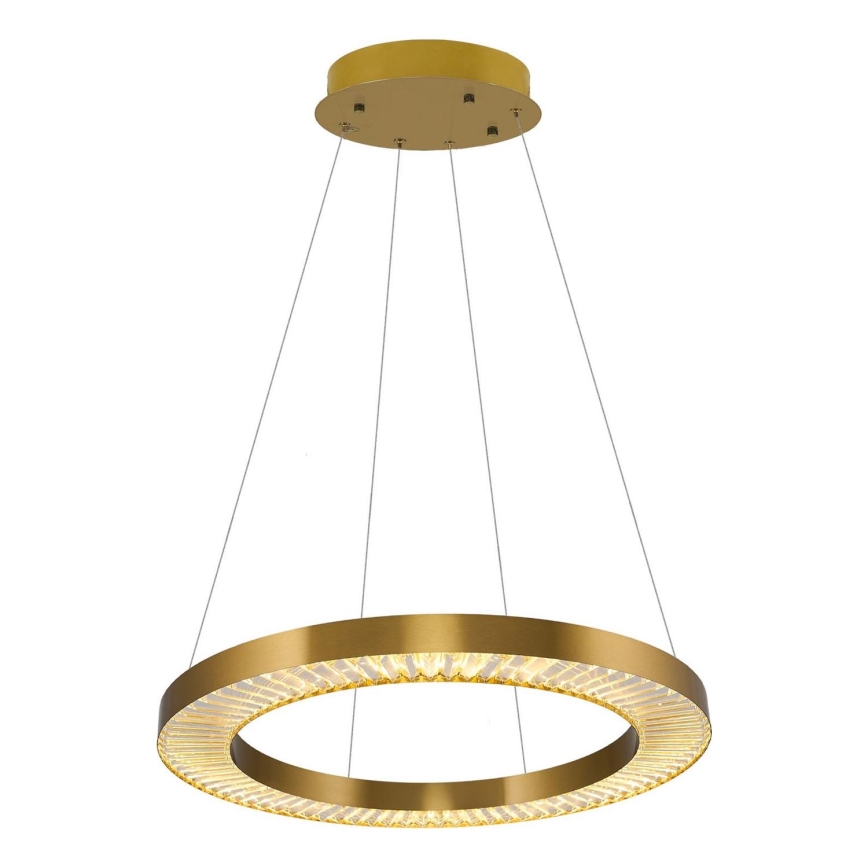 Lampadario LED sospeso JESI LED/85W/230V 3000K Ø 80 cm bronzo