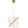 Lampadario LED sospeso RELAX LED/15W/230V oro/bianco