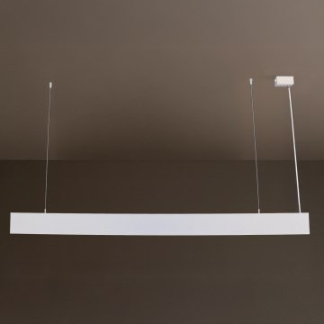 Lampadario LED sospeso su cavo LED/55W/230V 3000/4000/6500K 120 cm bianco