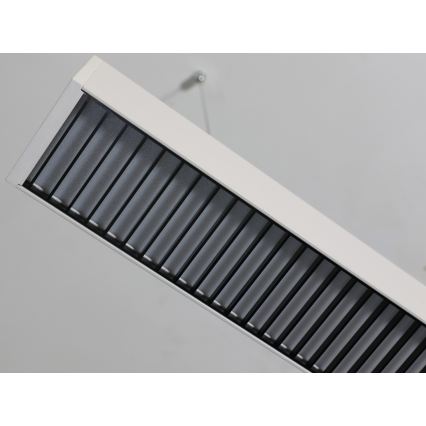 Lampadario LED sospeso su cavo LED/55W/230V 3000/4000/6500K 120 cm bianco