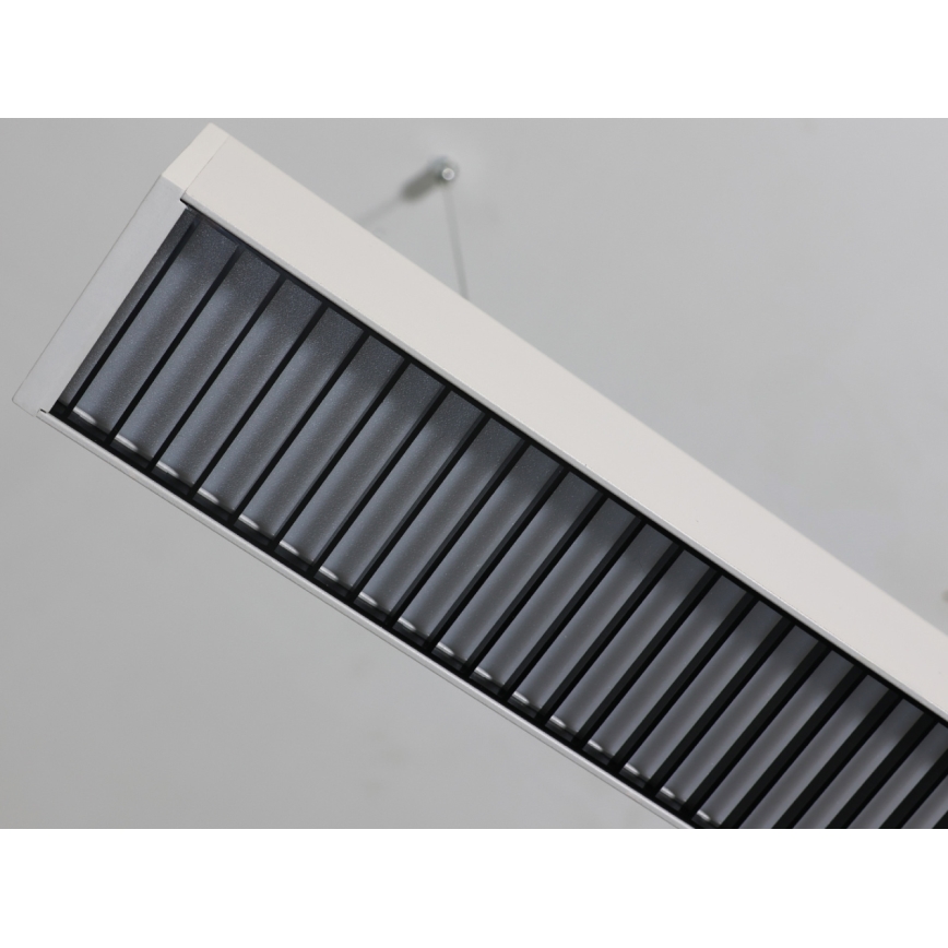 Lampadario LED sospeso su cavo LED/55W/230V 3000/4000/6500K 120 cm bianco