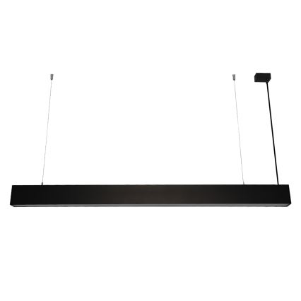 Lampadario LED sospeso su cavo LED/55W/230V 3000/4000/6500K 120 cm nero
