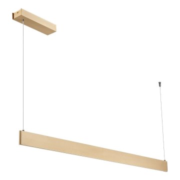 Lampadario LED sospeso su cavo LINEA 36W/230V 3000/4000/5700K CRI 90, dorato