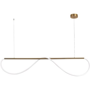 Lampadario LED sospeso su cavo MELECA LED/36W/230V 3000/4000/6000K 160 cm dorato