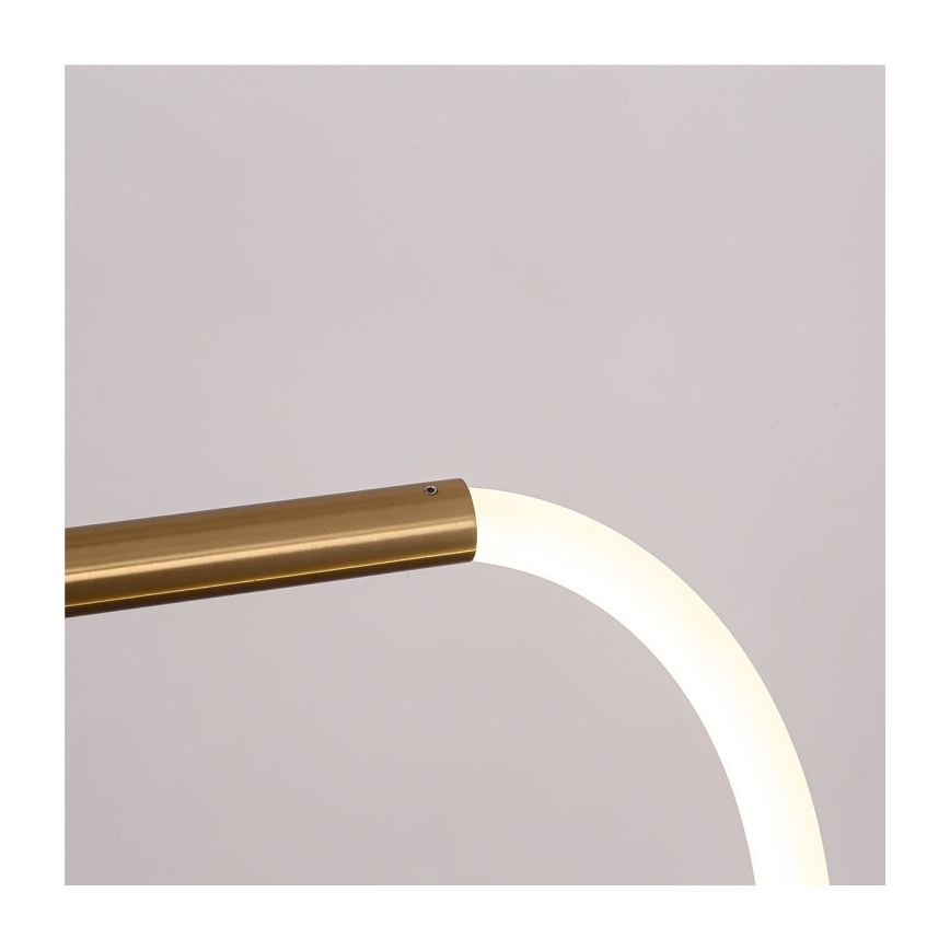 Lampadario LED sospeso su cavo MELECA LED/36W/230V 3000/4000/6000K 160 cm dorato