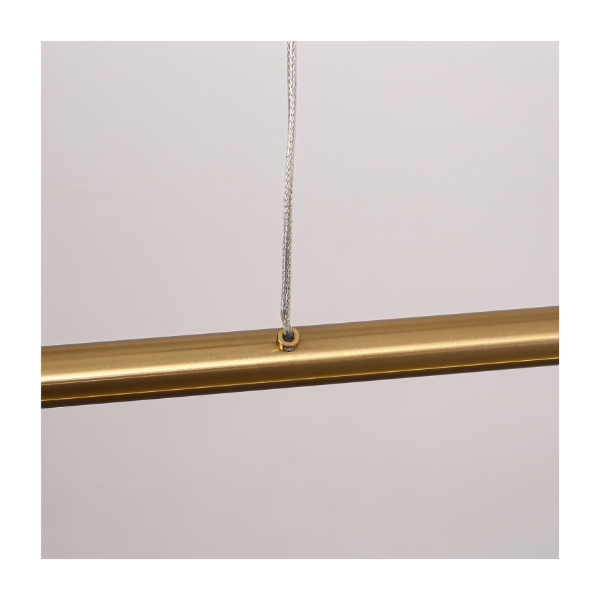 Lampadario LED sospeso su cavo MELECA LED/36W/230V 3000/4000/6000K 160 cm dorato