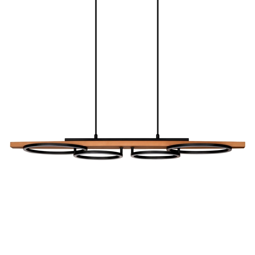Lampadario LED sospeso su cavo MELISA LED/35W/230V, pino